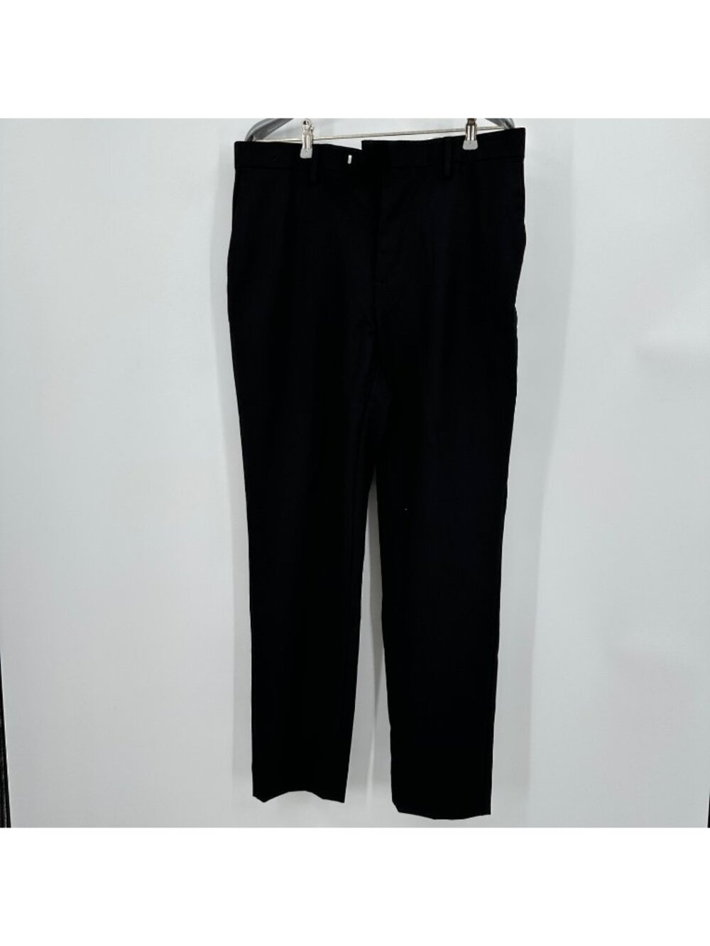 Banana Republic Factory Men's Black Tailored Fit Straight Dress Pants Size 33x32